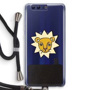 Kleine leeuw: Honor 9 Transparant Hoesje met koord