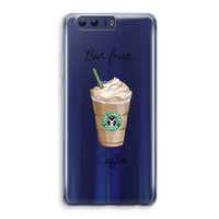 But first coffee: Honor 9 Transparant Hoesje