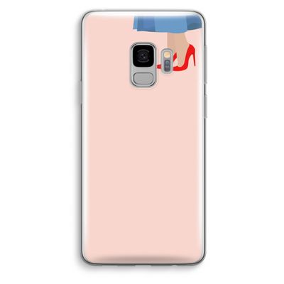 High heels: Samsung Galaxy S9 Transparant Hoesje
