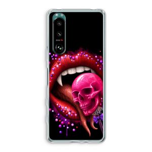Dodelijk zoet: Sony Xperia 5 III Transparant Hoesje