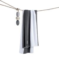 Clyr Strandlaken Sturdy Stripes 100x180 cm Siberian Anthracite