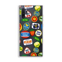 Fruitsticker: Samsung Galaxy Note 10 Plus Transparant Hoesje