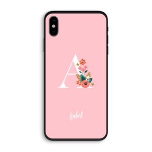 Pink Bouquet: iPhone XS Biologisch afbreekbaar hoesje