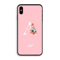 Pink Bouquet: iPhone XS Biologisch afbreekbaar hoesje