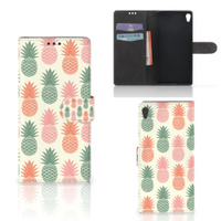 Sony Xperia XA Ultra Book Cover Ananas - thumbnail