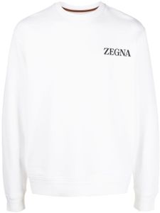 Zegna sweat #UseTheExisting™ en coton - Blanc