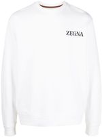 Zegna sweat #UseTheExisting™ en coton - Blanc