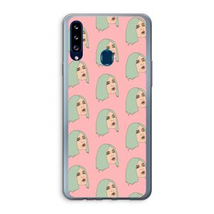 King Kylie: Samsung Galaxy A20s Transparant Hoesje