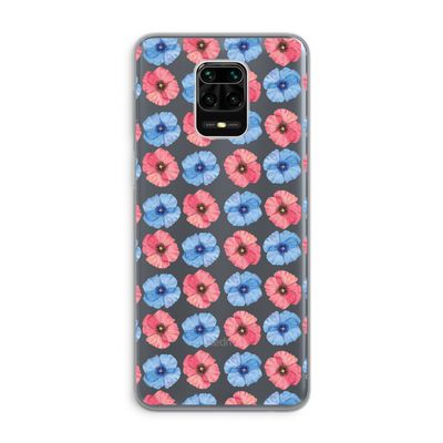 Klaproosjes: Xiaomi Redmi Note 9 Pro Transparant Hoesje