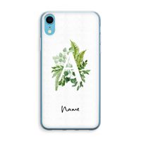 Green Brush: iPhone XR Transparant Hoesje