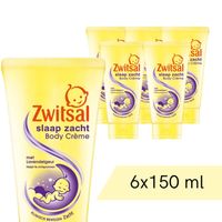 Voordeelverpakking: 6x Zwitsal Body Creme - Slaap Zacht Lavendel - 150 ml - thumbnail