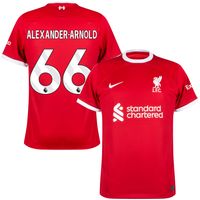 Liverpool FC Shirt Thuis 2023-2024 + Alexander-Arnold 66 - thumbnail