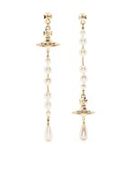 Vivienne Westwood boucles d'oreilles pendantes à perles artificielles - thumbnail