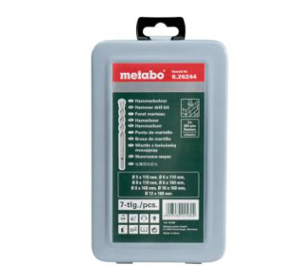 Metabo Accessoires SDS-plus classic -borenset (7 dlg.) - 626244000