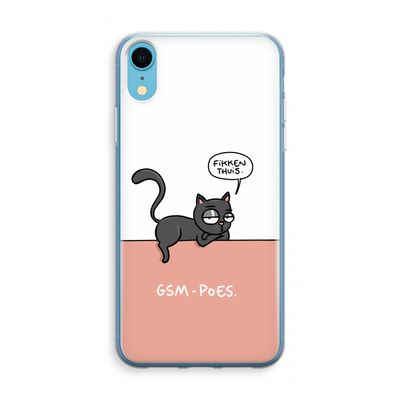 GSM poes: iPhone XR Transparant Hoesje