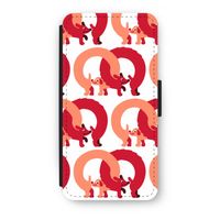 Dogs: iPhone 8 Plus Flip Hoesje