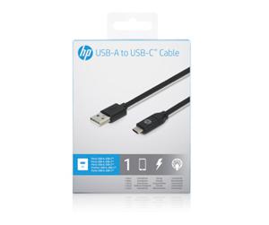 HP 2UX16AA USB-kabel USB 2.0 3 m USB A USB C Zwart