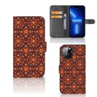 iPhone 13 Pro Max | Telefoon Hoesje | Batik Brown