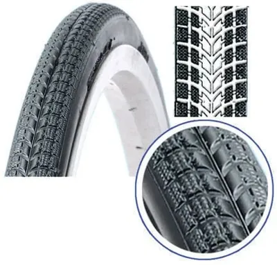 Dutch Perfect Buitenband 28-622 - Zwart met Reflectie - No Flat