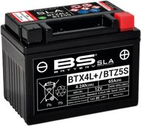 BS-BATTERY Bs-batterij batterij "btx4l+ / btz5s". battery btx4l+/btz5s 4ah bs sla