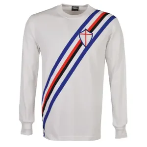 Sampdoria Retro Shirt Uit 1969-1970