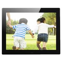 12.1 inch Digital Photo Frame with Holder & Remote Control Allwinner F16 Program Support SD / MMC / USB Flash Disk(Black)