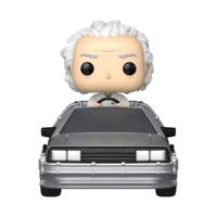 Back to the Future POP! Rides Deluxe Vinyl Doc w/Time Machine 9 cm