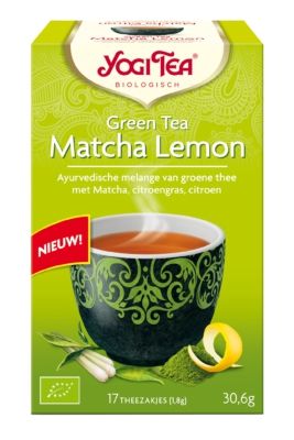 Yogi Tea Green Tea Matcha Lemon