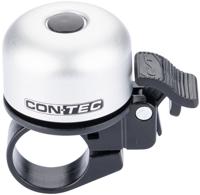 CONTEC mini fietsbel "bing" ct mini bell bing matt silver