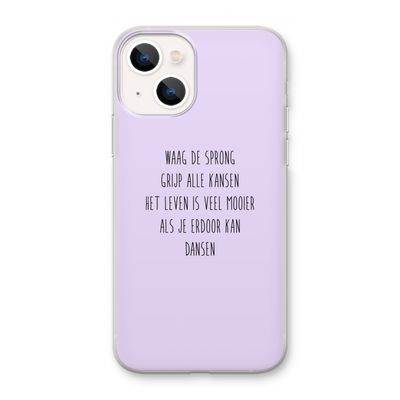 Sprong: iPhone 13 mini Transparant Hoesje