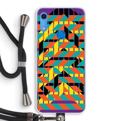 Skew Bee 2: Huawei Y6s Transparant Hoesje met koord