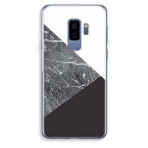 Combinatie marmer: Samsung Galaxy S9 Plus Transparant Hoesje