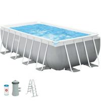 Zwembad Verwijderbaar Intex 8.418 l Rechthoekig 400 x 200 x 122 cm