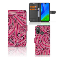 Huawei P Smart 2020 Hoesje Swirl Pink - thumbnail