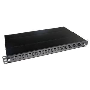 ACT FA2040 Fiber Panel 24x Duplex LC Multimode OM4