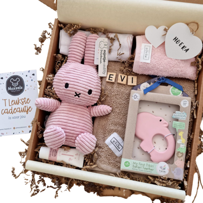 Kraamcadeau Box Meisje - Nijntje Roze Groot