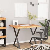 Bureaublad rechthoek natuurlijke rand 100x80x2,5 cm acaciahout Bureaublad rechthoek natuurlijke rand 100x80x2,5 cm acaciahout