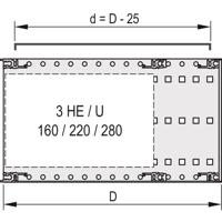 nVent SCHROFF 24560053 Zichtpaneel 2 stuk(s) - thumbnail