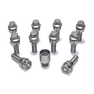 H&R Wielboutenset bolkonisch R14 M14x1.50 - Lengte 42mm - 10 stuks (bv. Audi Q3, Q5) - incl. wielslo HR1454207ASET