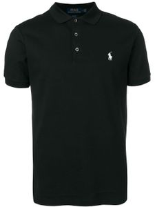 Polo Ralph Lauren polo à logo contrastant - Noir