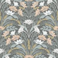 Dutch Wallcoverings Sunnano - Värmdö Grey - Grijs
