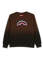 sprayground kid Sweater met logopatch - Bruin - thumbnail