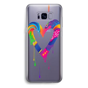 Melts My Heart: Samsung Galaxy S8 Plus Transparant Hoesje