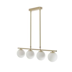 Kave Home Hanglamp Mahala 4-lamps - Goud