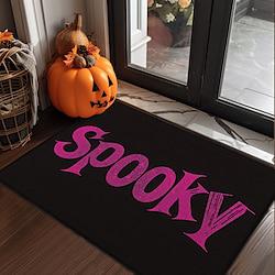 halloween decoraties griezelige deurmat keukenmat vloermat antislip gebiedskleed oliebestendig tapijt binnen buiten mat slaapkamer decor badkamer mat entree tapijt Lightinthebox