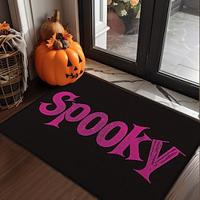 halloween decoraties griezelige deurmat keukenmat vloermat antislip gebiedskleed oliebestendig tapijt binnen buiten mat slaapkamer decor badkamer mat entree tapijt Lightinthebox - thumbnail