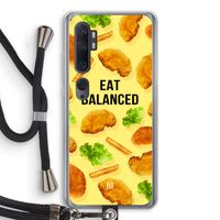 Eat Balanced: Xiaomi Mi Note 10 Transparant Hoesje met koord