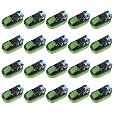Spanbanden 20 st 800 daN 6 m groen