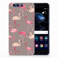 Huawei P10 Plus | TPU Hoesje | Flamingo