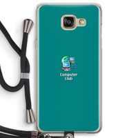 Win98: Samsung Galaxy A5 (2016) Transparant Hoesje met koord